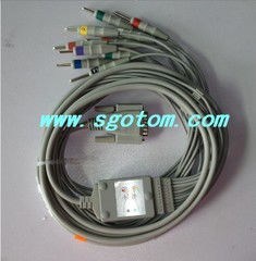 專業(yè)醫(yī)療監(jiān)護配件 供應(yīng)HP、飛利浦、邁瑞PM5000一體式心電導(dǎo)聯(lián)線及電子配件